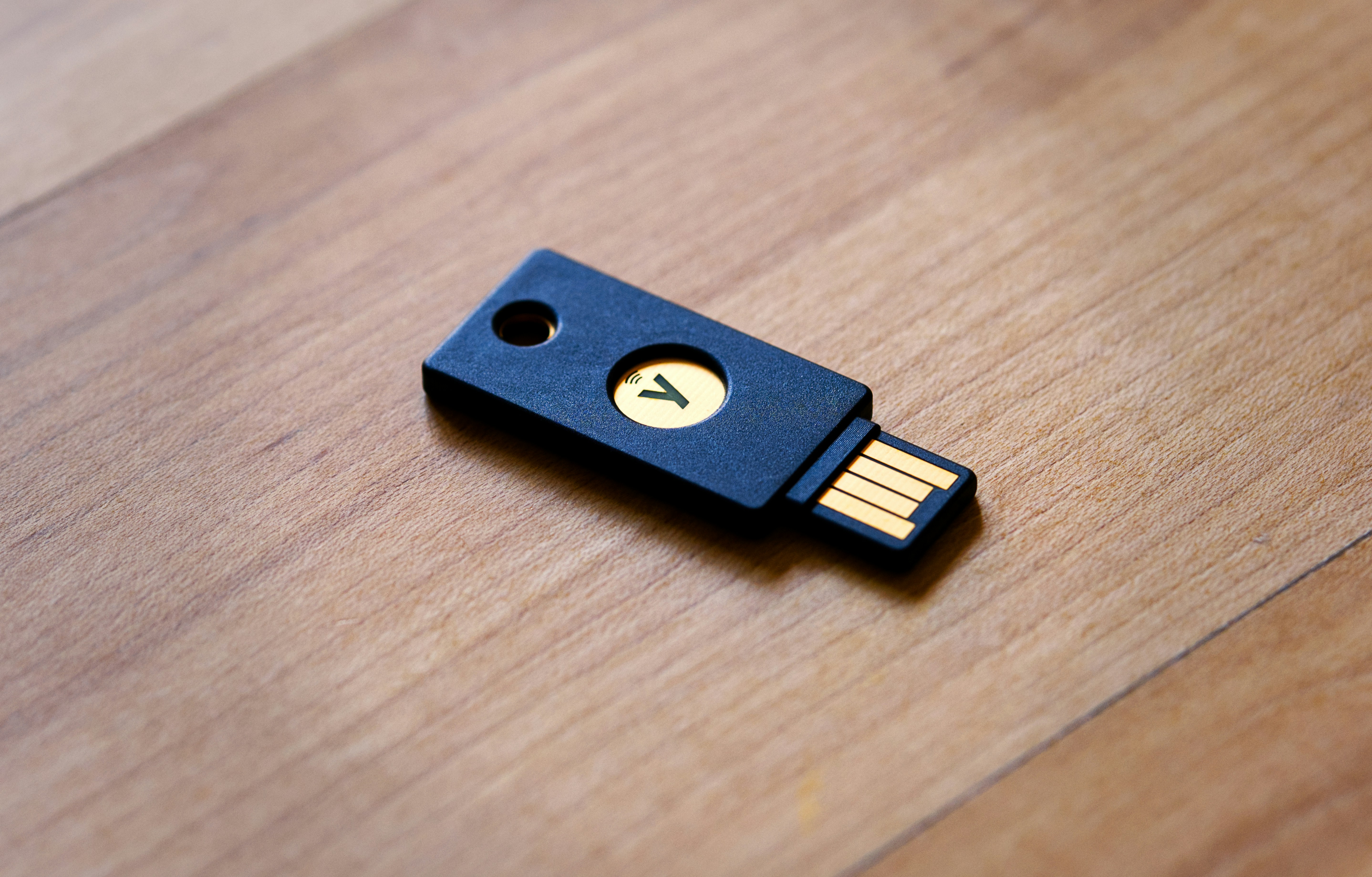 YubiKey Stock Photo